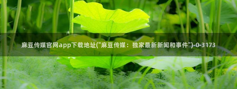 麻豆传媒官网贺岁：麻豆传媒官网app下载地址(\